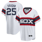 Chicago White Sox #25 Andrew Vaughn Player White Fotopoulosg T-shirt Home Game Stitched Jerseys