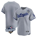 Los Angeles Dodgers Blank Player Gray Fotopoulosg Limited Game World Series Stitched Jerseys