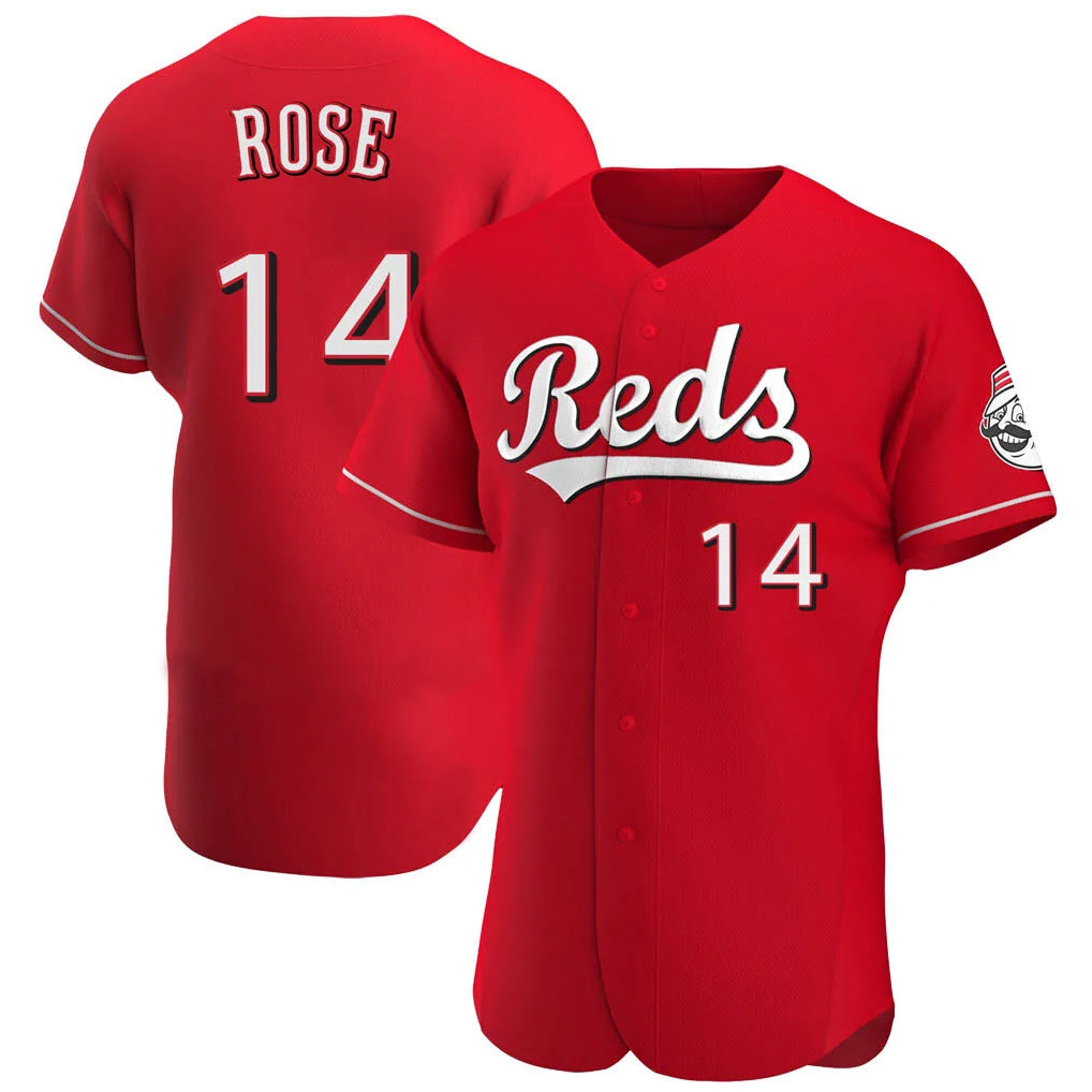 Cincinnati Reds #14 Pete Rose Player Red Fotopoulosg Limited Elite Home Stitched Jerseys