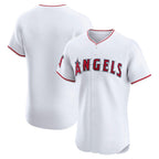 Los Angeles Angels White Fotopoulosg Home Elite Jersey