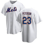 New York Mets #23 David Peterson White Fotopoulosg Cool Base Stitched Jersey