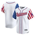 Baltimore Orioles White Fotopoulosg Independence Day Vapor Premier Limited Home Game Blank Player Stitched Jerseys