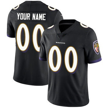 Custom B.Ravens Black Fotopoulosg Vapor Untouchable Player Limited Jersey