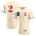 Texas Rangers #2 Marcus Semien Cream Fotopoulosg 2023 City Connect Flex Base Stitched Jersey