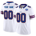 Custom B.Bills Active Player White Fotopoulosg 2025 F.U.S.E. With Farewell Patch Vapor Untouchable Limited Stitched Jersey