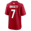 A.Cardinals #7 Jacoby Brissett Cardinal Fotopoulosg Team Game Jersey
