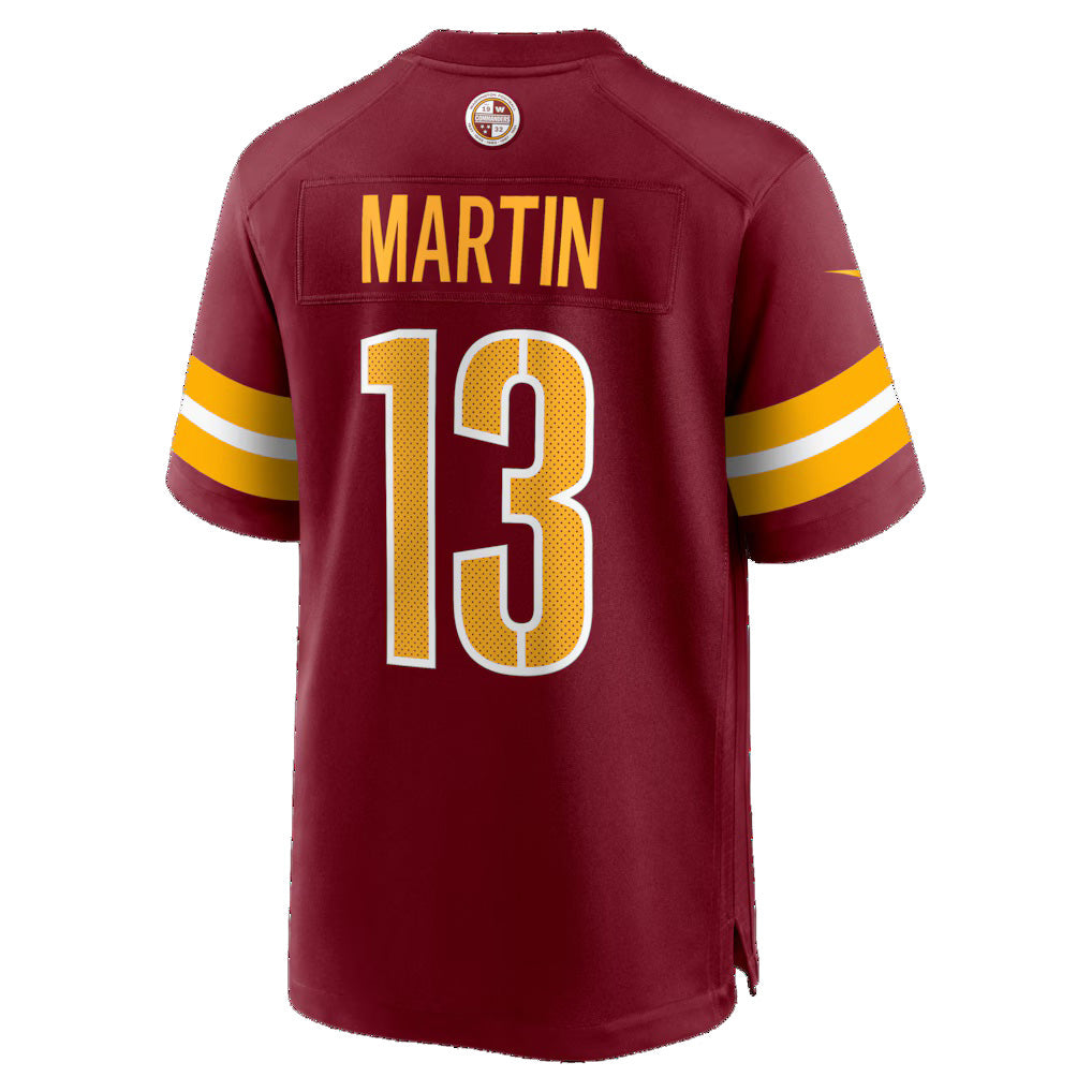 W.Commanders #13 Tay Martin Burgundy Fotopoulosg Team Game Jersey