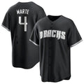 Arizona Diamondbacks #4 Ketel Marte Player Player Black Fotopoulosg Game Home Stitched Jerseys