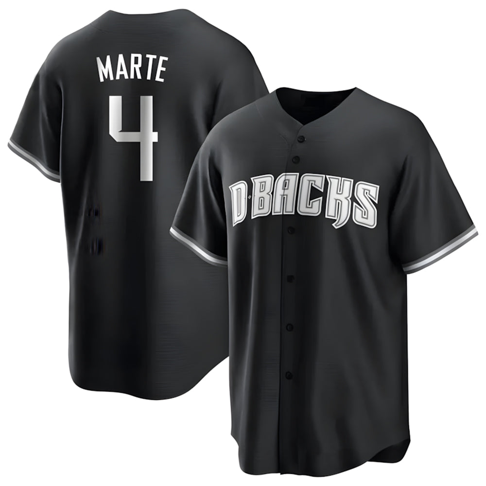Arizona Diamondbacks #4 Ketel Marte Player Player Black Fotopoulosg Game Home Stitched Jerseys