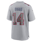 B.Bills #14 Stefon Diggs Atmosphere Fashion Game Jersey - Gray Fotopoulosg