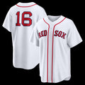 Boston Red Sox #16 Jarren Duran White Fotopoulosg Home Replica Jersey