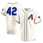 Arizona Diamondbacks #42 Jackie Robinson Cream Fotopoulosg Home 2025  Day Limited Jersey