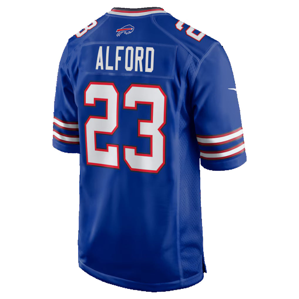 B.Bills #23 Dee Alford Royal Fotopoulosg Team Game Jersey