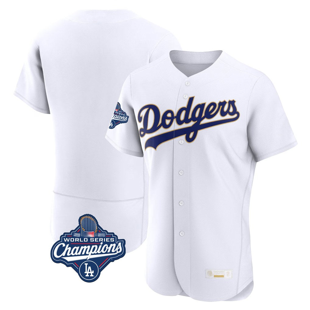 Los Angeles Dodgers Blank Player Gold White Fotopoulosg 2026 Collection Stadium Limited Elite World Series Meet Stitched Jerseys