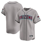 Arizona Diamondbacks Gray Fotopoulosg Road Limited Home Game Blank Player Stitched Jerseys