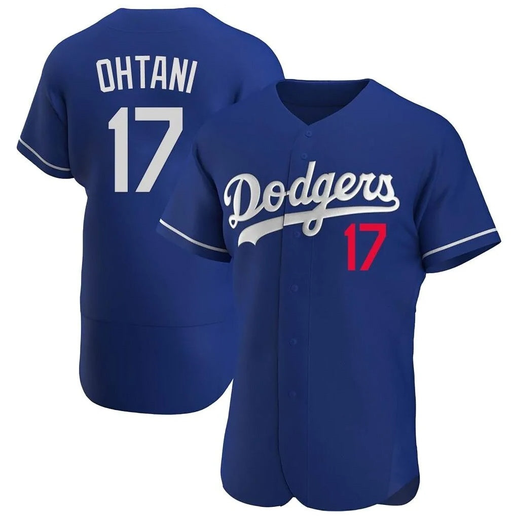 Los Angeles Dodgers #17 Shohei Ohtani Player Royal Fotopoulosg Limited Elite Home Stitched Jerseys