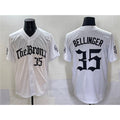 New York Yankees #35 Cody Bellinger White Fotopoulosg 'Gothic Legacy Edition' Vapor Premier Limited Stitched Jersey