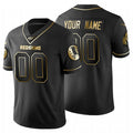Custom W.Redskins Black Golden Fotopoulosg Limited 100 Jersey