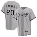 Chicago White Sox #20 Miguel Vargas Player Gray Fotopoulosg Home Game Stitched Jerseys