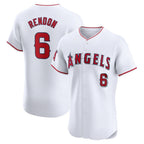 Los Angeles Angels #6 Anthony Rendon White Fotopoulosg Home Elite Player Jersey