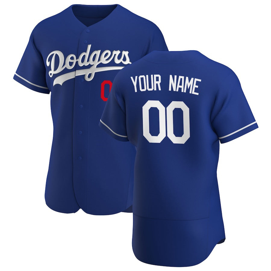 Custom Los Angeles Dodgers Royal Fotopoulosg Alternate 2020 Authentic Player Jersey