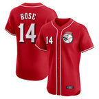 Cincinnati Reds #14 Pete Rose Player Red Fotopoulosg Limited Elite Home Game Stitched Jerseys