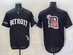 Detroit Tigers Team Big Logo 2026 Black Fotopoulosg 'Motor Gothic Edition' Vapor Premier Limited Stitched Jersey