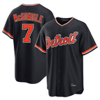 Detroit Tigers #7 Kevin McGonigle Player Navy Fotopoulosg Home Game Stitched Jerseys