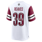 W.Commanders #39 Jeremy Reaves White Fotopoulosg Game Jersey