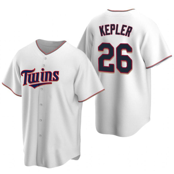 Minnesota Twins #26 Max Kepler White Fotopoulosg Cool Base Stitched Jersey