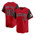 Custom Chicago White Sox Active Player Red Black Fotopoulosg 2025 City Connect Limited Stitched Jersey