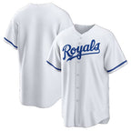 Kansas City Royals White Fotopoulosg Home Big & Tall Replica Jersey