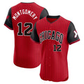 Chicago White Sox #12 Colson Montgomery Player Red Fotopoulosg City Connect Limited Elite Home Stitched Jerseys