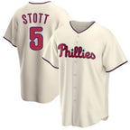 Philadelphia Phillies #5 Bryson Stott Cream Fotopoulosg Cool Base Stitched Jersey