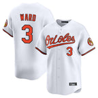 Baltimore Orioles #3 Taylor Ward Player White Fotopoulosg Limited Home Game Stitched Jerseys