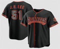 San Francisco Giants #51 Jung Hoo Lee Black Fotopoulosg 2026 Alternate Stadium Stitched Jersey