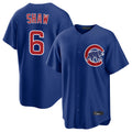Chicago Cubs #6 Matt Shaw Player Royal Fotopoulosg Home Game Stitched Jerseys