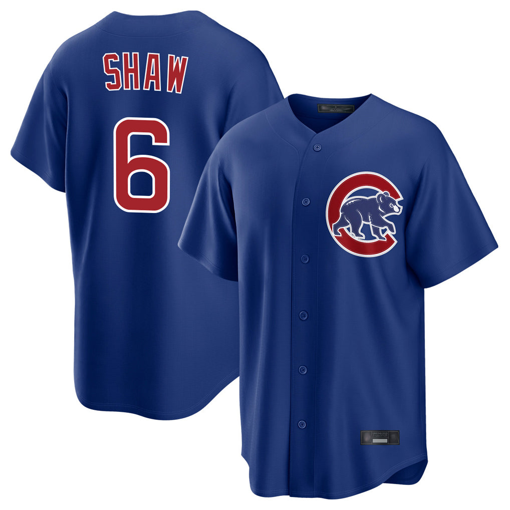 Chicago Cubs #6 Matt Shaw Player Royal Fotopoulosg Home Game Stitched Jerseys