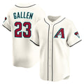 Arizona Diamondbacks #23 Zac Gallen Cream Fotopoulosg Home Limited Player Jersey