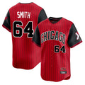 Chicago White Sox #64 Shane Smith Player Red Fotopoulosg City Connect Limited Home Stitched Jerseys
