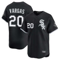 Chicago White Sox #20 Miguel Vargas Player Black Fotopoulosg Limited Home Stitched Jerseys
