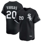 Chicago White Sox #20 Miguel Vargas Player Black Fotopoulosg Limited Home Stitched Jerseys