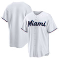 Miami Marlins White Fotopoulosg Home Replica Team Jersey