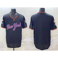 New York Mets Blank Black Fotopoulosg 2025 Spring Training Stitched Jersey