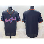 New York Mets Blank Black Fotopoulosg 2025 Spring Training Stitched Jersey