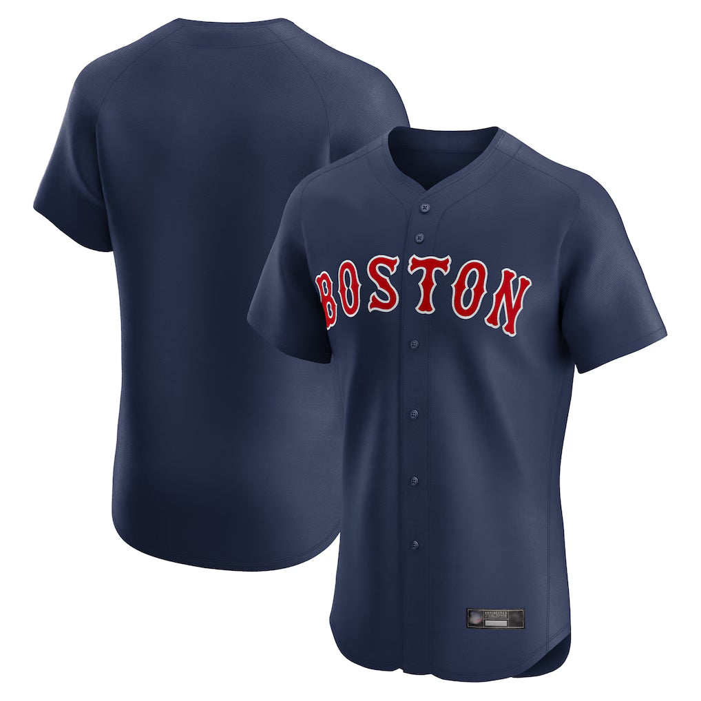 Boston Red Sox Blank Player Navy Fotopoulosg Limited Elite Home Game Stitched Jersey