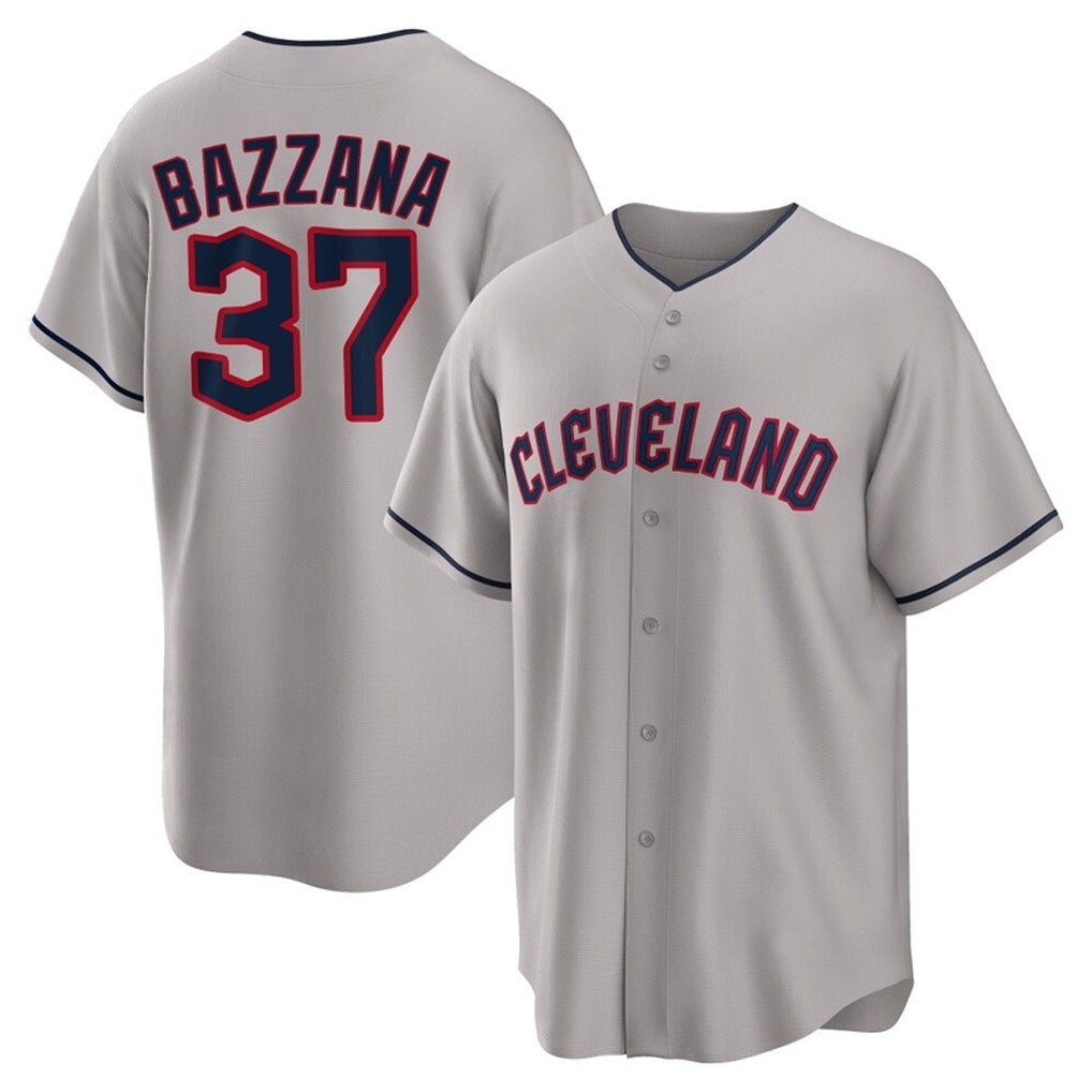 Cleveland Guardians #37 Travis Bazzana Player Gray Fotopoulosg Game Home Stitched Jerseys