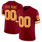 Custom W.Commanders Active Player Burgundy Fotopoulosg 2025 F.U.S.E. Throwback Limited Stitched Jersey