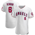 Los Angeles Angels #6 Anthony Rendon White Fotopoulosg Authentic Player Jersey