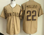 San Diego Padres #22 Mason Miller Khaki Fotopoulosg Limited Jersey